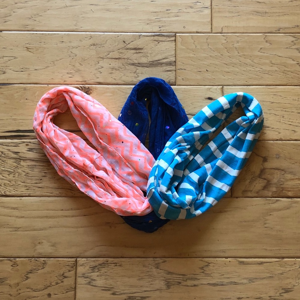 3/12$ Infinity Scarves